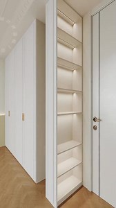 The golden layout for wardrobes! A must-read for decorating beginners #homerenovation # Whole-house customization #wardrobe #bedroom | Havello