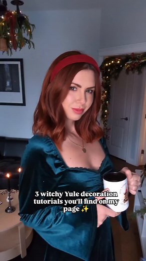 🌲 Reposting a round-up of the viral Yule decor tutorials I've shared from last year 🎀 Before we move onto this year's crafts & decor 😁 You can find all of these ideas and more on my page, and feel encouraged to ask any questions you have about these projects below! 1. Yule Hula Hoop Chandelier (coined the Yula-hoopT™ by my community) 2. Witch Ball Ornaments 3. Yule Faerie Tree Which is your fave? | Your Witchy Bestie