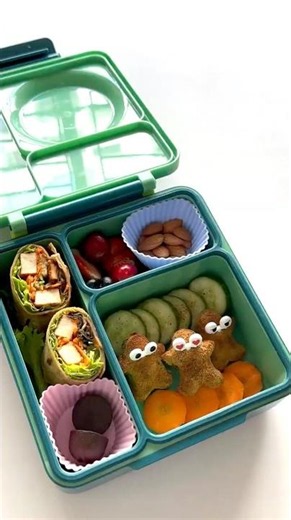 Quick Lunch Box Idea for Busy Mornings ⏰#asmr #lunchbox #lunchboxideas