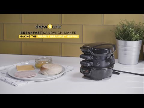 How To Make the Perfect Breakfast Muffin - Drew&Cole Breakfast Sandwich Maker