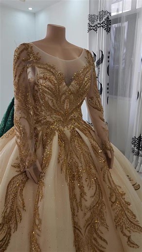 A masterpiece 😍 This Year get ready for an immense beauty of gowns in our showroom , spicing your wedding day with our exclusive Designer gowns. Book your appointment as these gowns are one in a billion 🤩😍 📞 5764 9862 📍Le hochet, terre rouge #trend #foryou #tiktok #latestcollection #latestvideo #fyp #capcut #newstyle #newtrend #wedding #newstyle #latestvideo #tiktok #capcut #wedding #2025bride #wearetheone #gown #bridal #everyone #glitter #pearl #fyppppppppppppppppppppppp #gold #green #inst