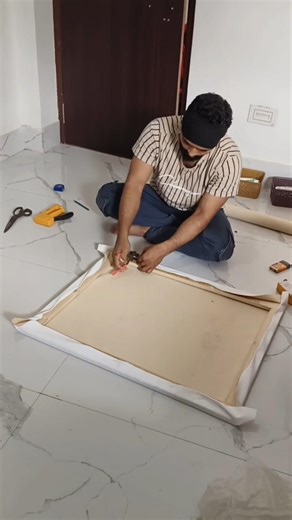 how to stretch canvas back frame,how to set canvas frame #canvas #canvashorts