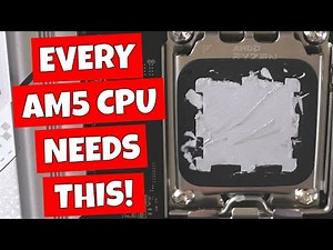 Every AM5 Ryzen System Should Have This AMD CPU Silicone Thermal Paste Guard