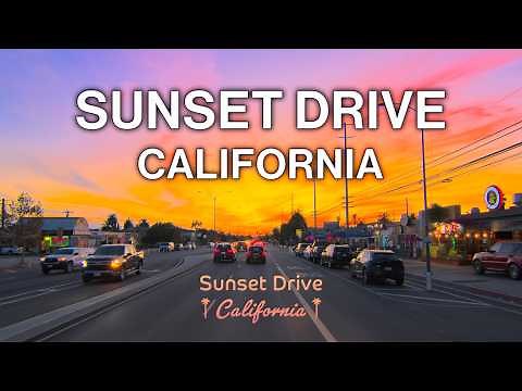 Sunset Drives Through Los Angeles, California – 6 Hour Golden Hour Compilation