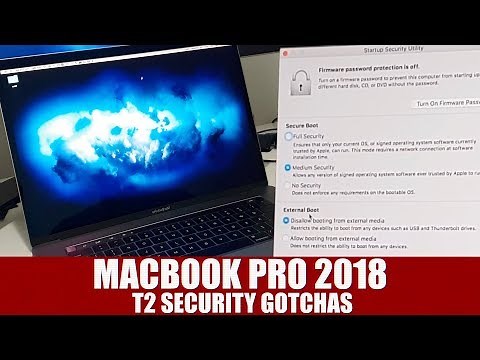 How to Disable T2 Security | MacBook Pro