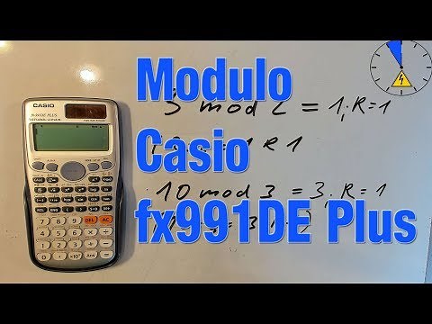 Wie rechne ich modulo mit dem Casio 991 plus modulo mod