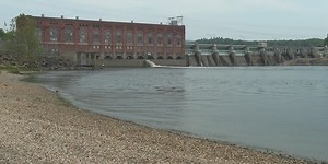 Fish ladders in action on the Connecticut River