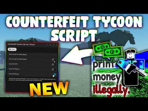 *NEW* counterfeit tycoon Script (PASTEBIN 2026) (AUTO KILL NPC , AUTO KILL PLAYERS ,AUTO SELL BOXES)