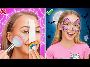 ¡Oh no! ¡El personaje se convierte en monstruo! 🎃 Transformación de Halloween creativa