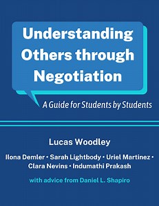 PON Live! Book Talk: Understanding Others through Negotiation: A Guide for Students by Students
