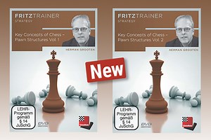 New: Herman Grooten: Key Concepts of Chess – Pawn Structures Vol. 1   2