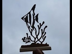 Tropical Fish Silhouette, Scroll Saw Project