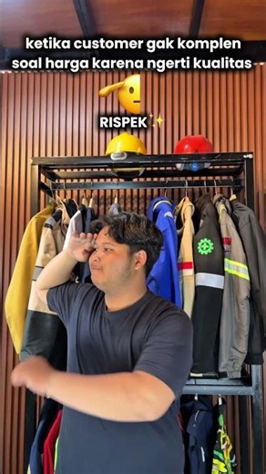 respect bagi customer yang ngerti baham yang berkulitas