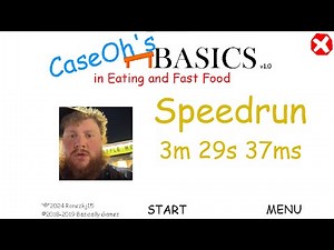 CaseOh's Basics Speedrun (3m.29s.37ms)