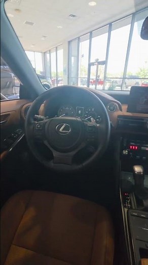 The Glazed Caramel Cabin of the Lexus IS 350 | A Closer Look at Lexus of Orange Park