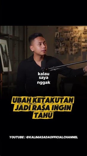 ubah ketakutan jadi rasa ingin tahu #akademicrypto #kalimasada #timothyronald