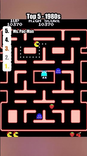 Arcade Top 5: 1980s Games
