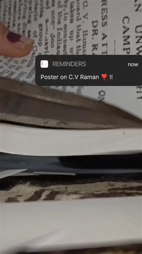 Poster on CV Raman #shorts#poster #posterdesign #trending#viral#viralvideo#explore#art #diy#drawing