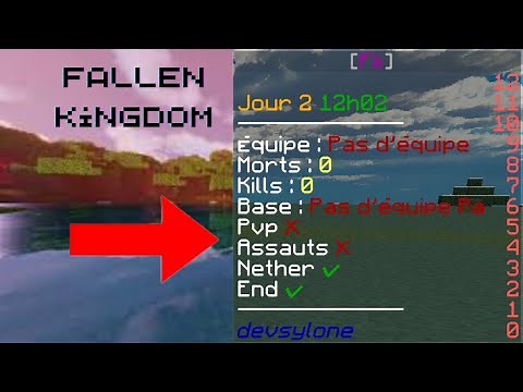 TUTO plugin Fallen Kingdom Minecraft
