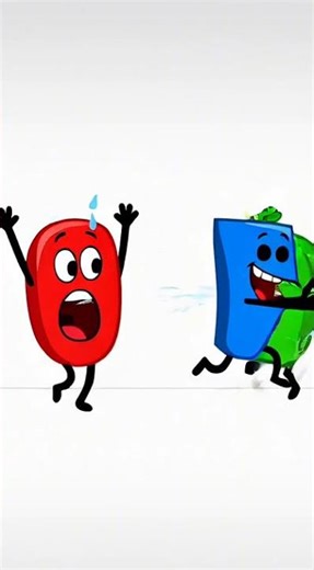 Why is 6 afraid of 7? #funny #animation #memes