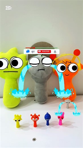 Sprunki toys #satisfyingvideo #sprunki #toys