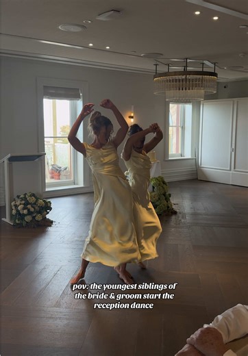 Youngest Siblings Steal the Show at Wedding Reception