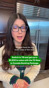 Start planning for your future in Canada with an everyday chequing account, savings account, and more. | TD