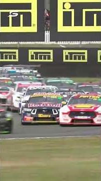 Kiwis trading blows off the race start hit harder on Kiwi soil! #RepcoSC #Supercars #Shorts