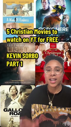 Here are 5 Christian movies you can watch on YouTube for FREE starring the one and only Kevin Sorbo. Part 1 bc there are just too many good ones that can’t all go in one video. -Christmas Angel -Let There Be Light -Gallows Road -God’s Here -A Wave of Kindness #christianmovies #christianmoviestowatch #christiantiktok #christiantok #christianfilm