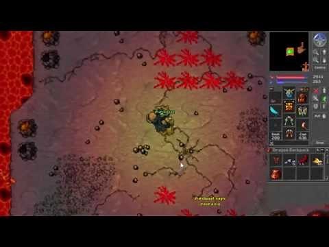 Tibiando: Demodras - Dragon Claw - Warrior Outfit - Celesta