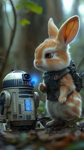 13K views · 294 reactions | The cutest StarWars alternate universe  #aiart #aianimation #viral #fantasy #cute #animal #relaxing #adventure #bunny #rabbit #starwars #starwarsfan | Fantasyspire AI | Facebook