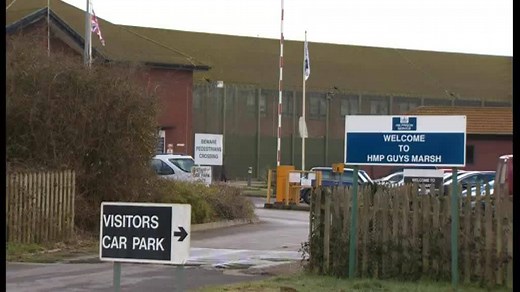 Control of a Dorset jail was "all but lost", with gangs operating openly, the prison watchdog has found. A HM Inspectorate of Prisons report at HMP Guys Marsh near Shaftesbury recorded high levels of violence and a drugs and gang culture http://www.bbc.co.uk/news/uk-england-dorset-32040333 | BBC Hampshire & Isle of Wight