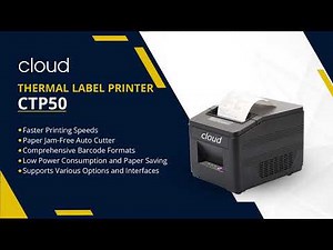 Barcode Thermal Label Printer CTP50