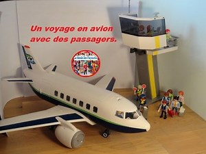 Playmobil - Un voyage en avion pour les passagers [Partie1]