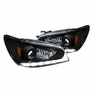 Spec-D Projector Headlights Lexus IS300 (2001-2005) LED DRL - Black or Chrome