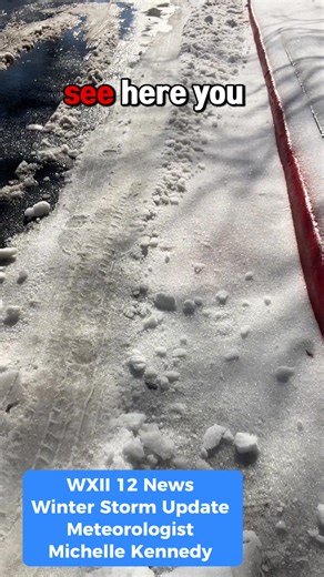 WXII 12 News Winter Storm Aftermath: Bright and cold in Winston-Salem today! wxii12.com/weather | WXII Michelle Kennedy