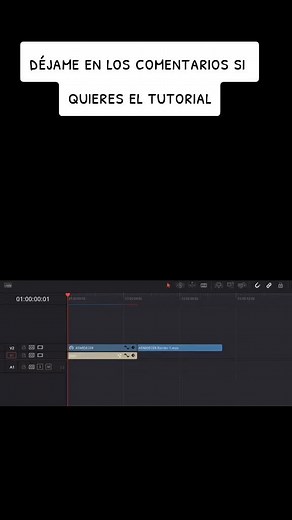 Transición de texto a video en DaVinci Resolve