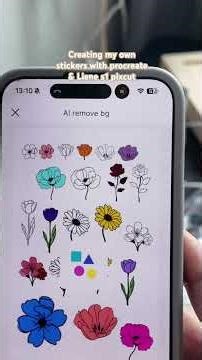 Make Custom Stickers with Procreate (DIY Stickers)