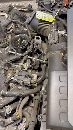 Clever tool to catch glow plug 😁😉 Golf