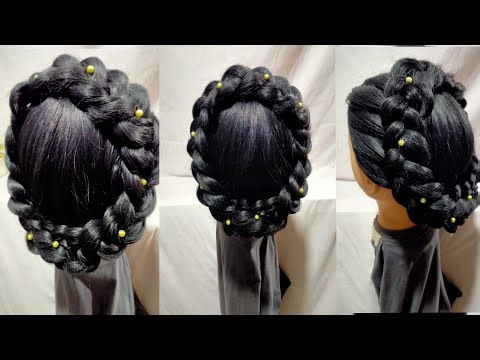 Balon ke design 🔥 | Messy bun hairstyles✨ | F.G Beauti Parlour