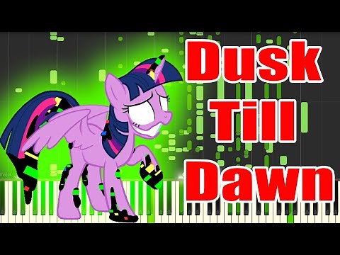 Dusk Till Dawn - FNF MIDI (Auditory Illusion) | Dusk Till Dawn Piano sound