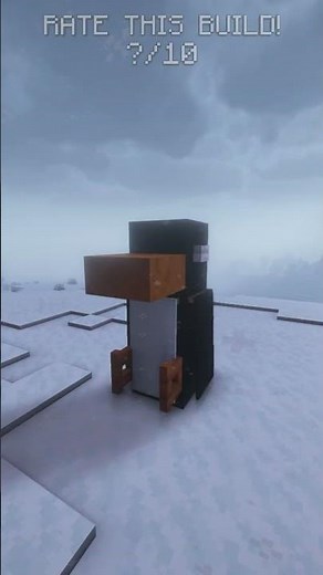 Penguin Tutorial #minecraft #shorts