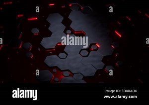 Dynamic Composition of Geometric Shapes Loop Animated