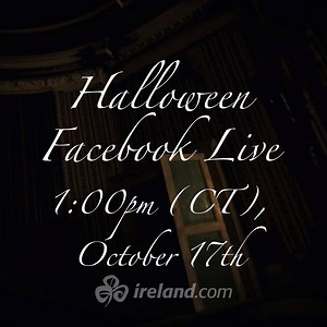 Devilish tales, tortured souls and terrifying encounters… Join us LIVE on October 17 at 1pm CT as we delve into the origins of Halloween in Ireland. 👻 We’ll be broadcasting LIVE from Loftus Hall, Ireland's most haunted house, accompanied by a high-priestess and paranormal investigator in the heart of Ireland’s Ancient East. We dare you to tune in…bit.ly/2QDNcy6 | Tourism Ireland