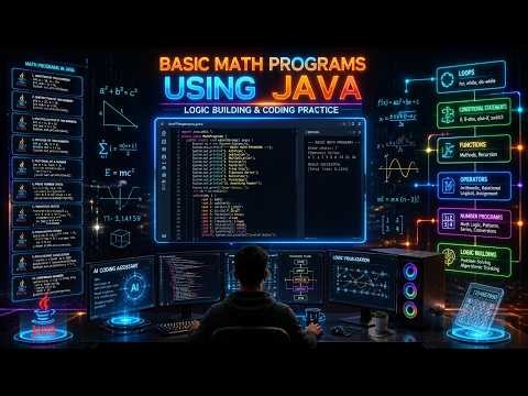 ☕ Java Basic Math Programs | Area of triangle Explained Step-by-Step | java 500 programs series