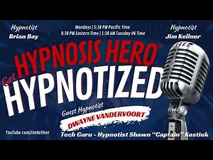 Get Hypnotized Through The Screen w/ Hypnotist Dwayne Vandervoort
