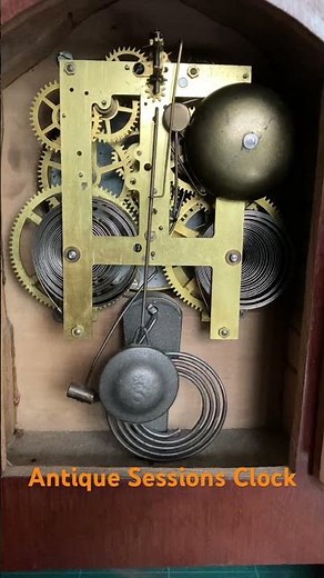 Antique American Sessions Clock