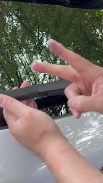 DIY Method for Disassembling and Replacing the Trax Crossover Rear Wiper
