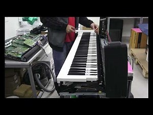 P90 Yamaha digital keyboard disassembly