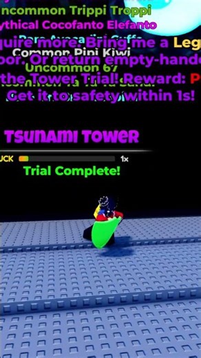 Haciendo la torre del tsunami Parte 18 en tsunami por brainrot #roblox
